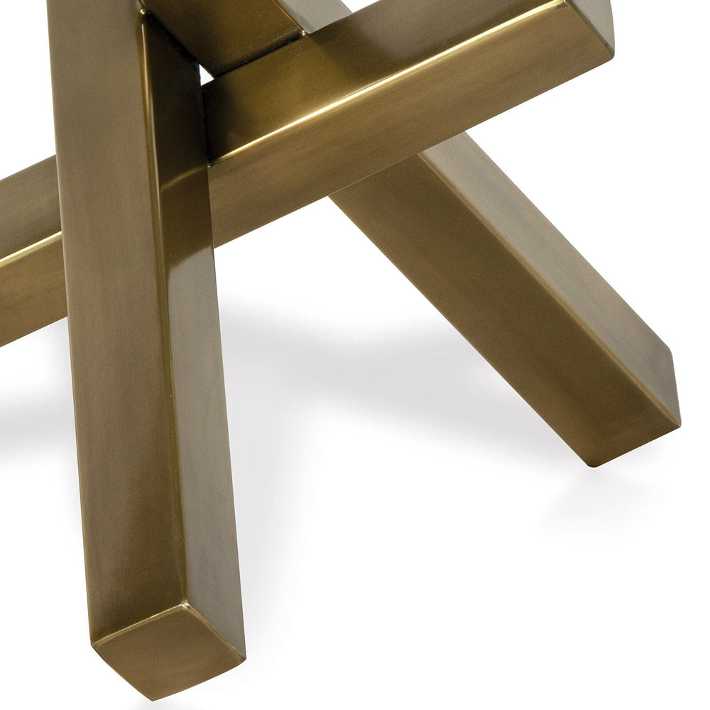 
                      
                        Intersecting Sculpture (Brass).
                      
                    