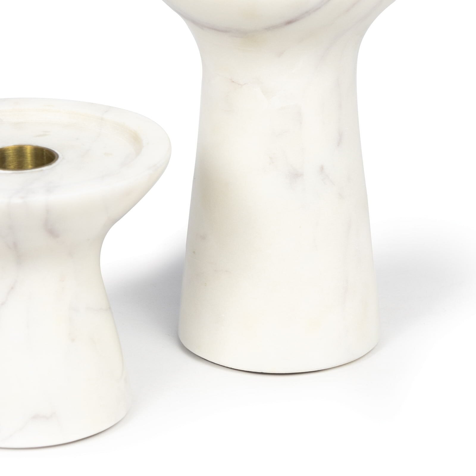 Klein Marble Candle Holder Set - Thumbnail 3