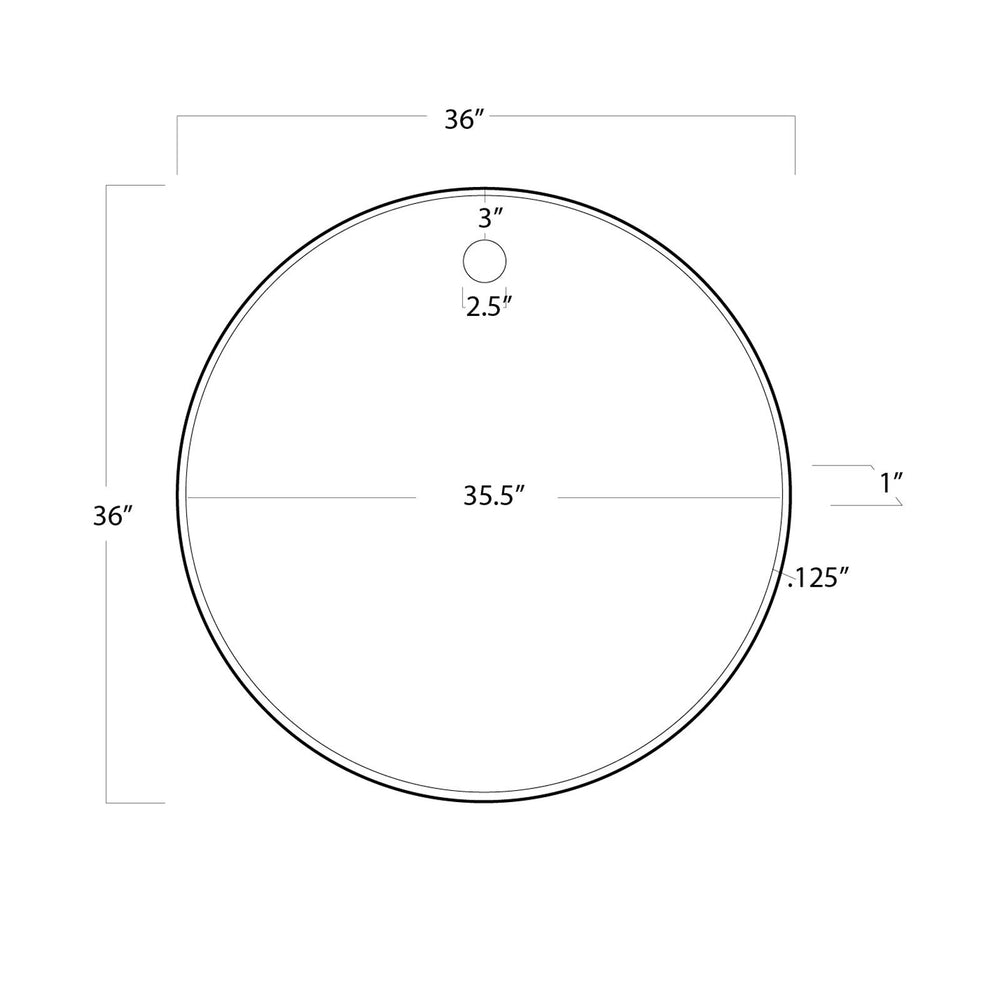 
                      
                        Hanging Circular Mirror (Steel).
                      
                    