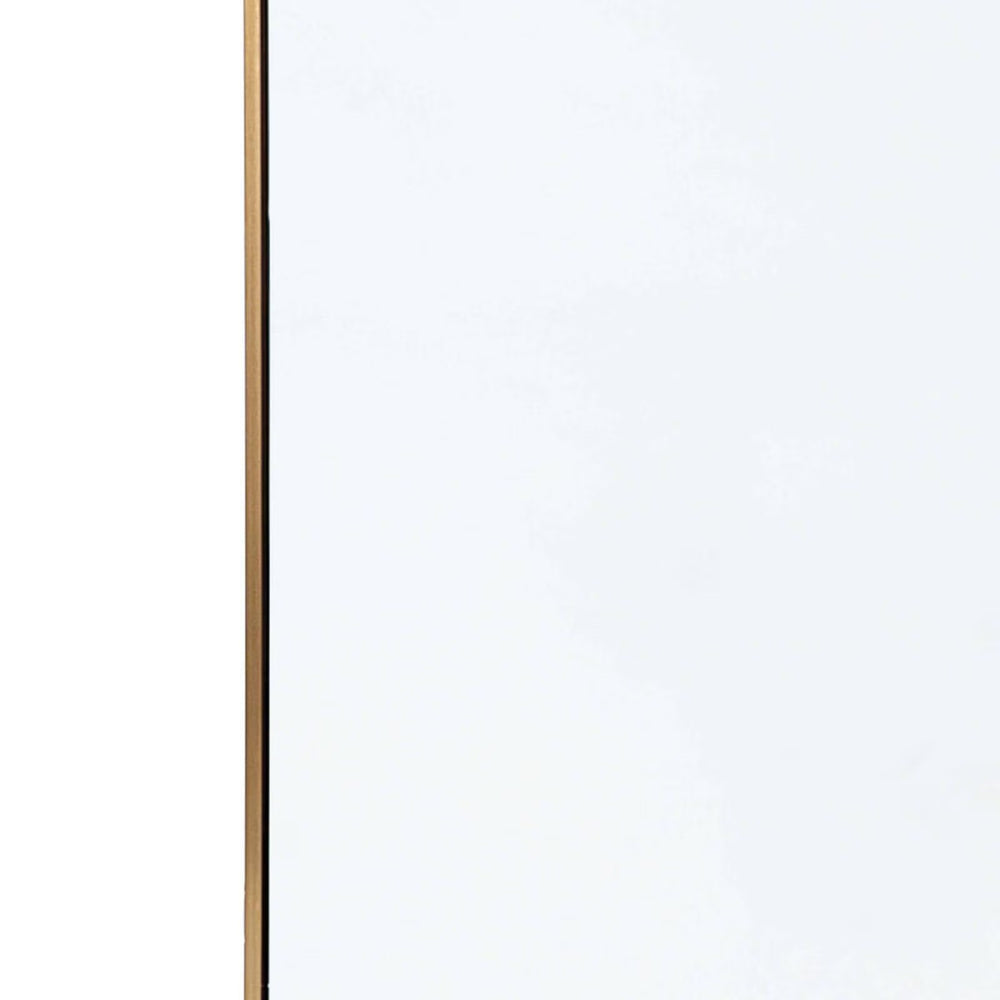 
                      
                        Hanging Rectangle Mirror (Natural Brass).
                      
                    