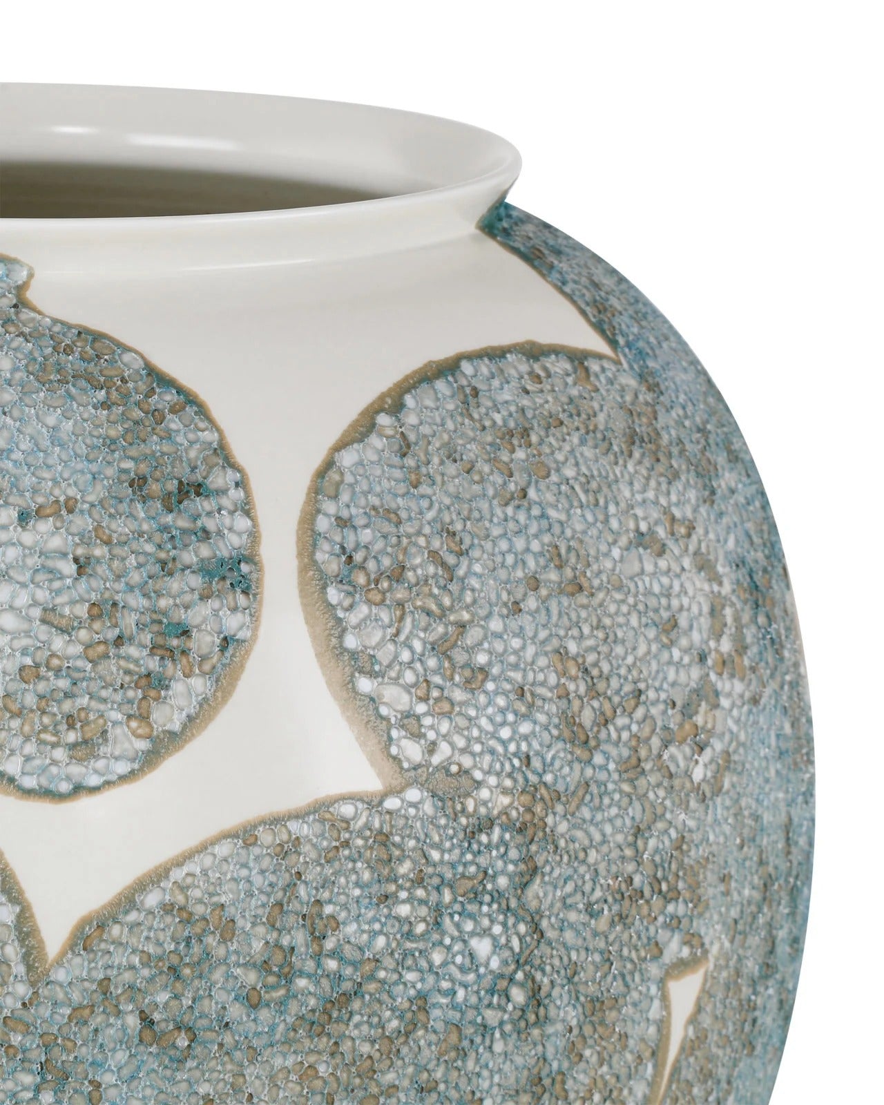 Bloom Blue & Ivory Vase