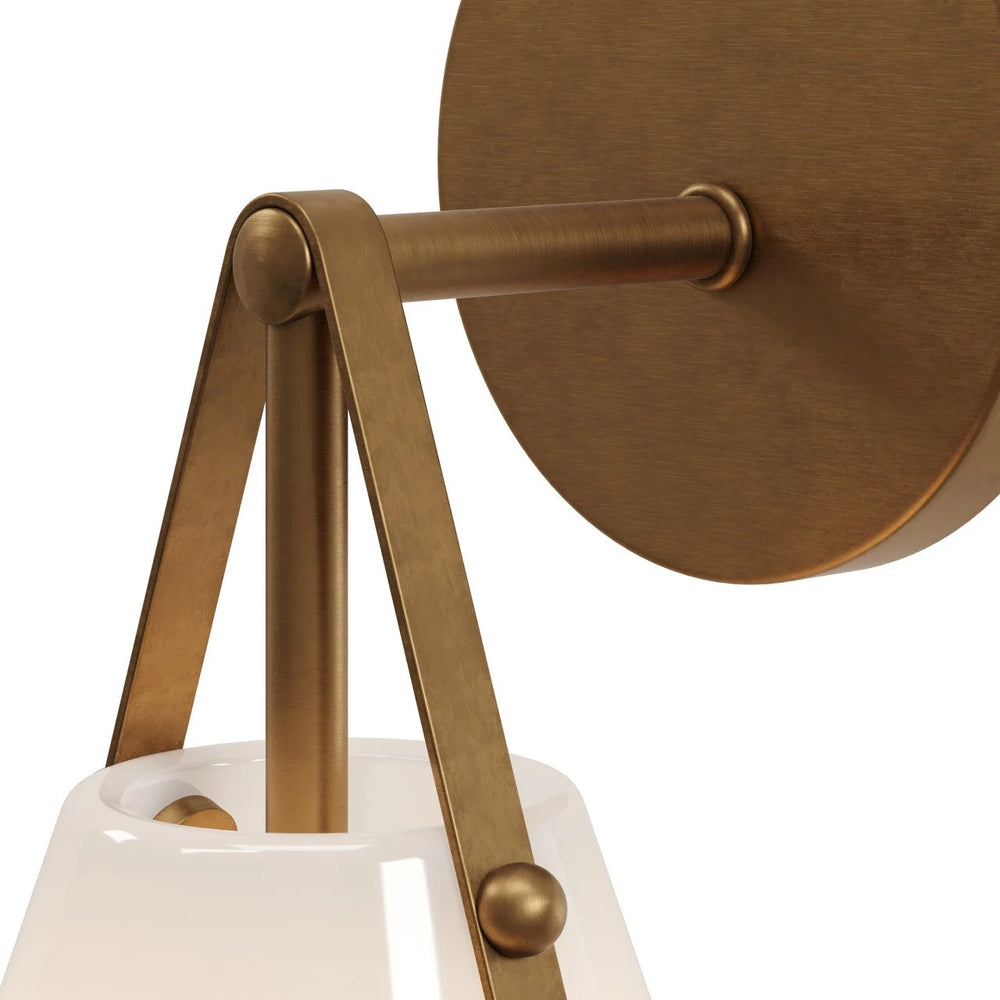
                      
                        Bronwen Brass Bath Wall Sconce
                      
                    