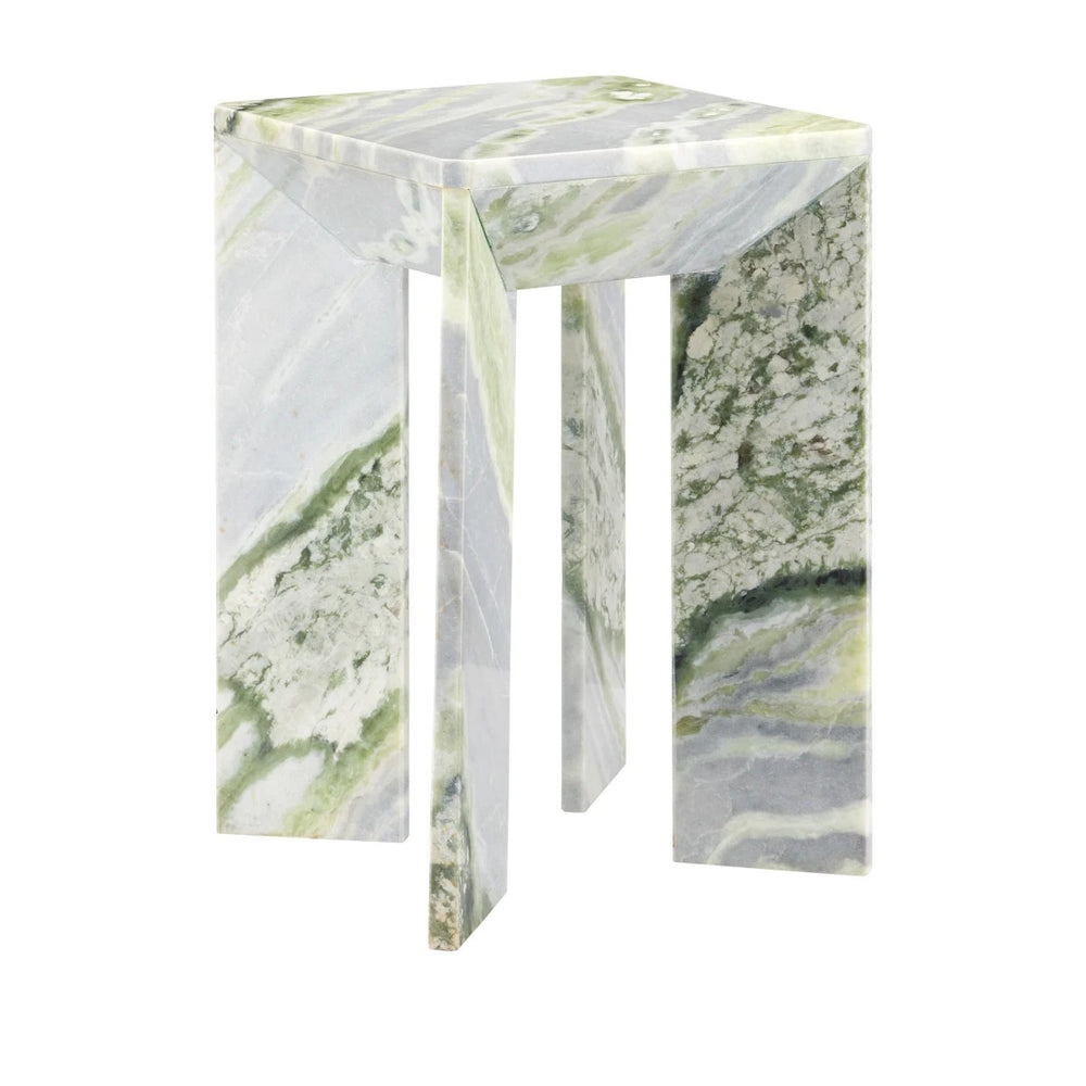 Minerale Green Onyx Accent Table