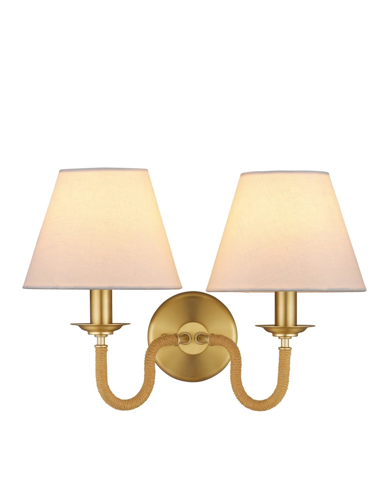 Adala Brass Wall Sconce - Thumbnail 5