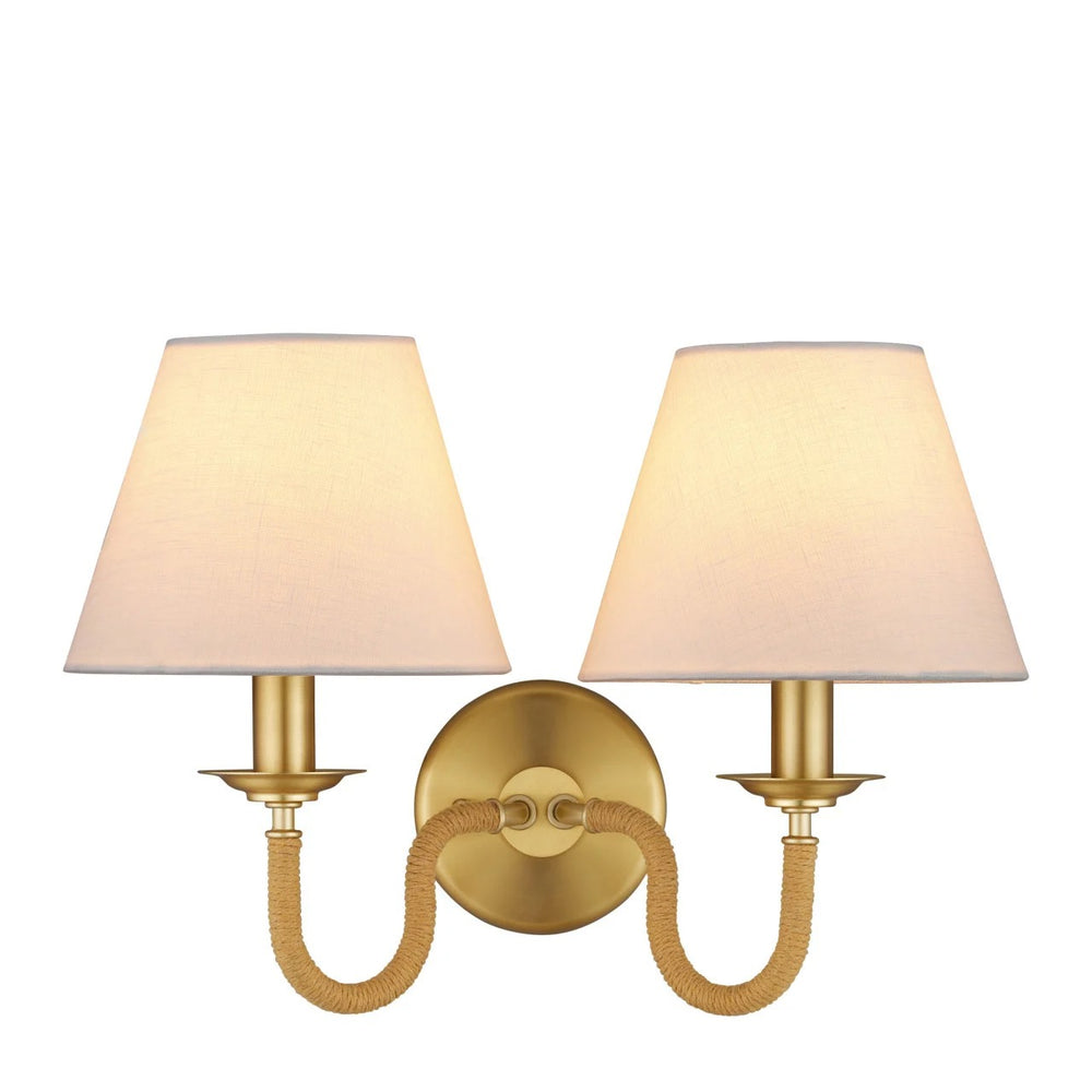 
                      
                        Adala Brass Wall Sconce
                      
                    