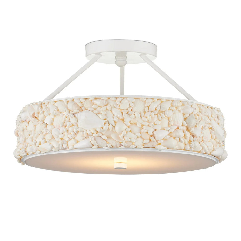 Turbinella Semi-Flush Mount