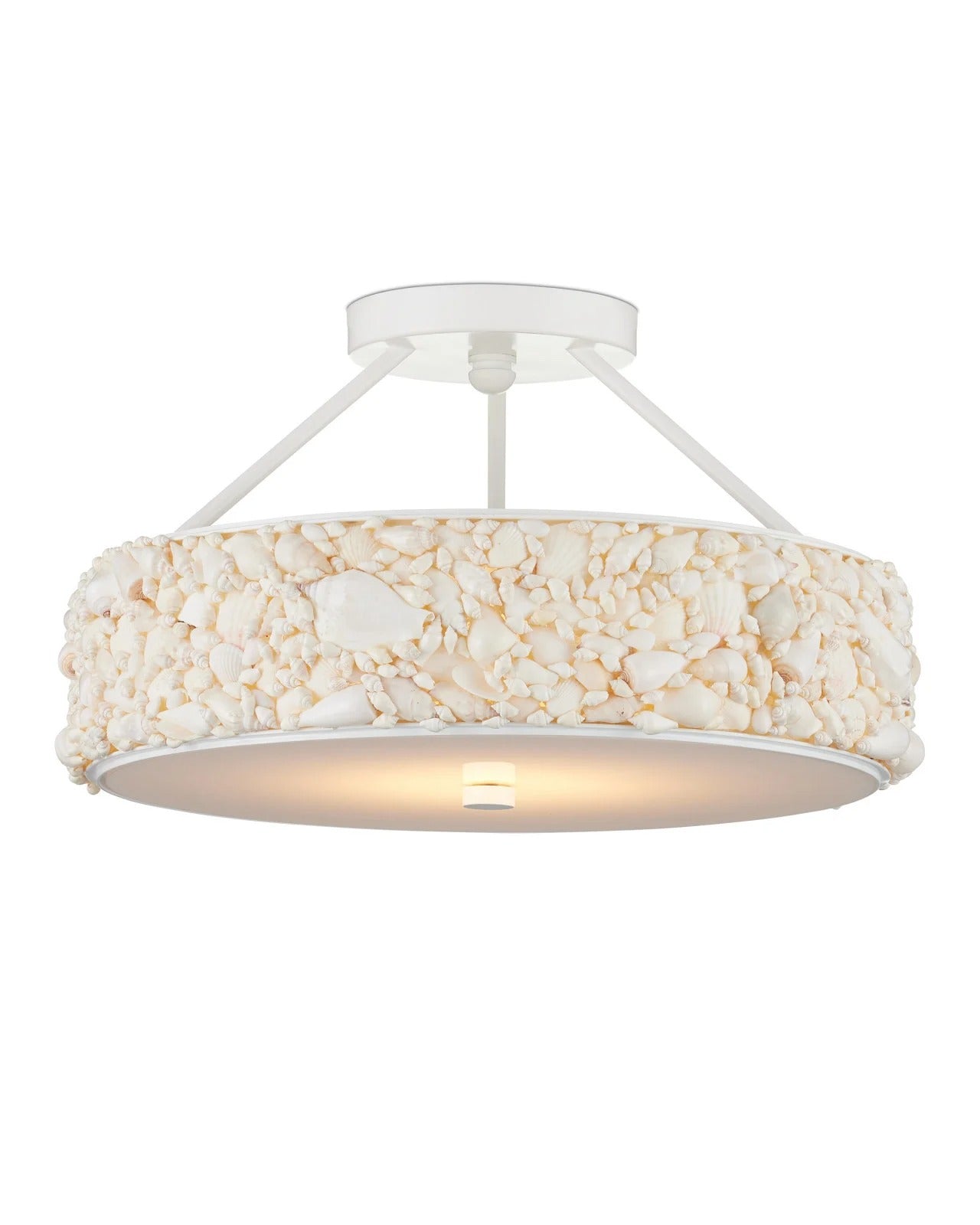 Turbinella Semi-Flush Mount