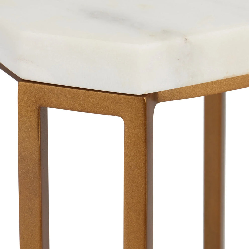 Ocho Marble Drinks Table