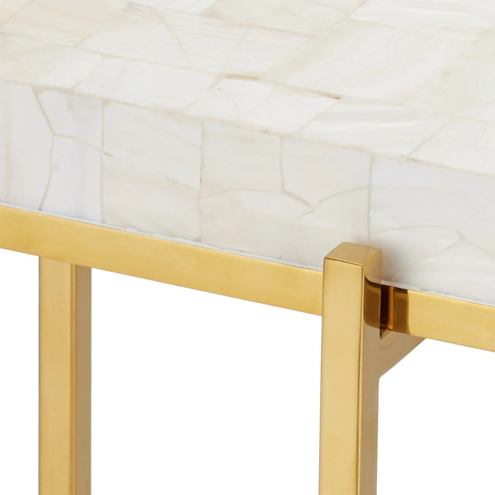 Casey Mother of Pearl Accent Table