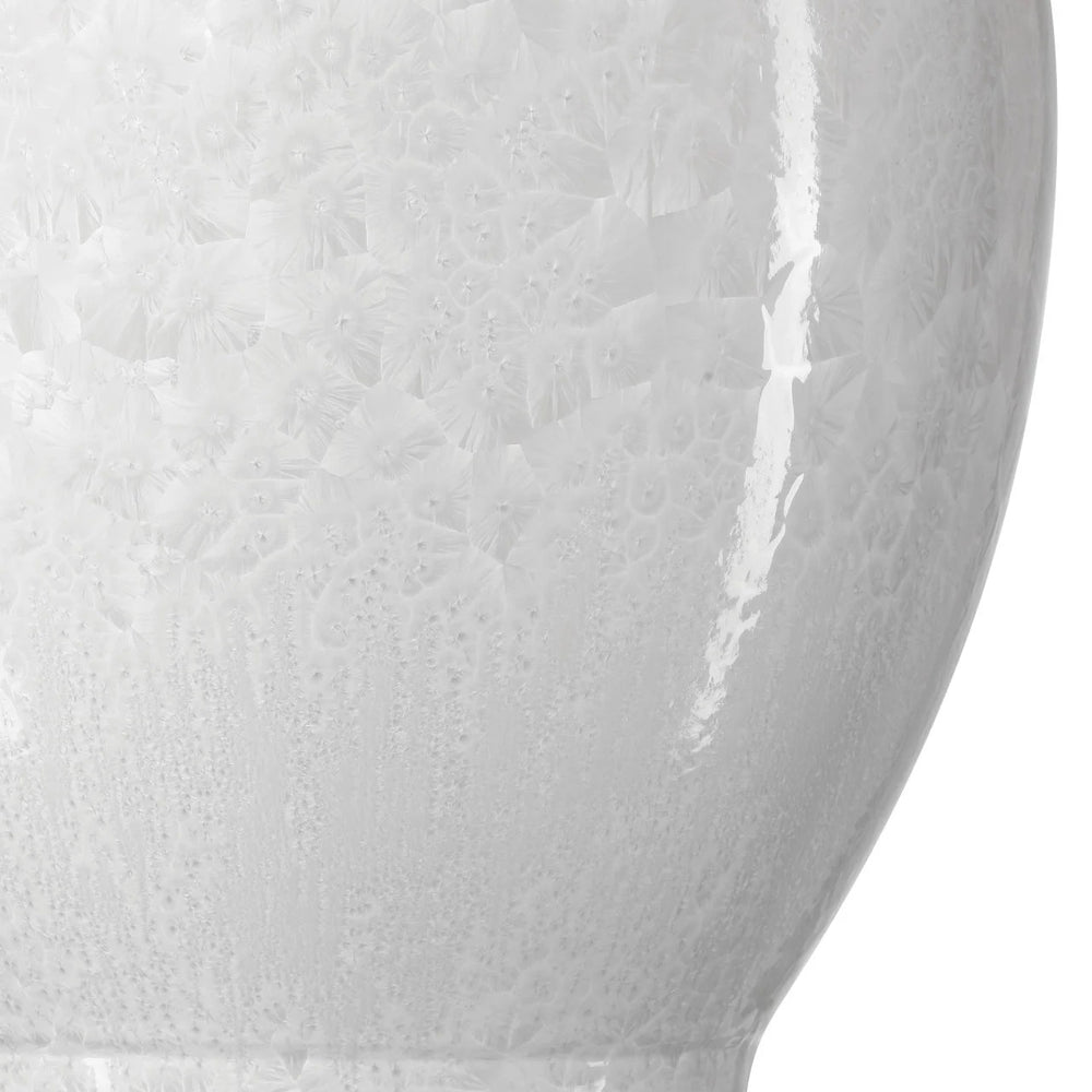 
                      
                        Crystalline White Vase
                      
                    