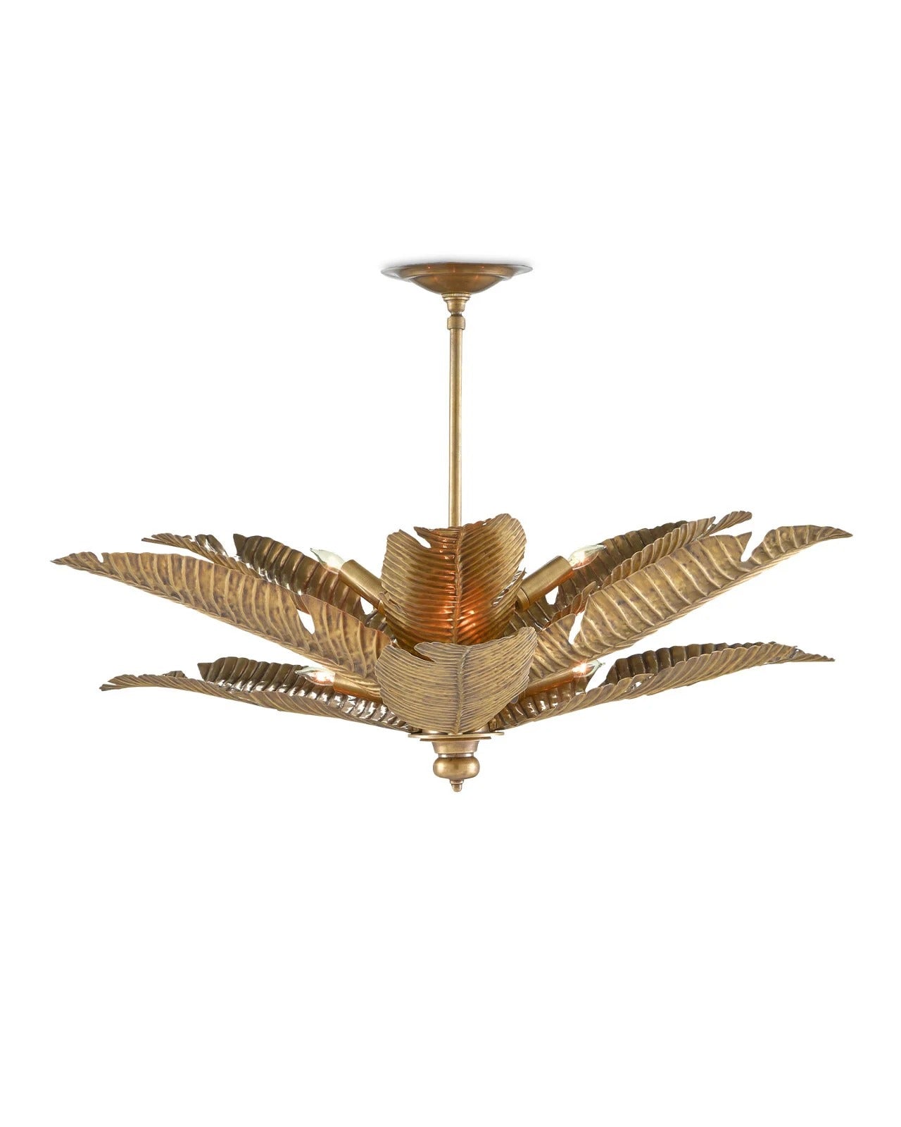 Currey & Company Semi-Flush Mount - Thumbnail 2