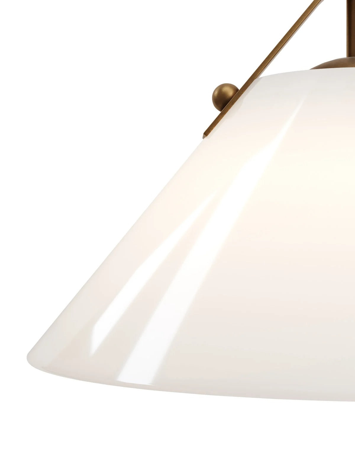 Bronwen Brass Pendant
