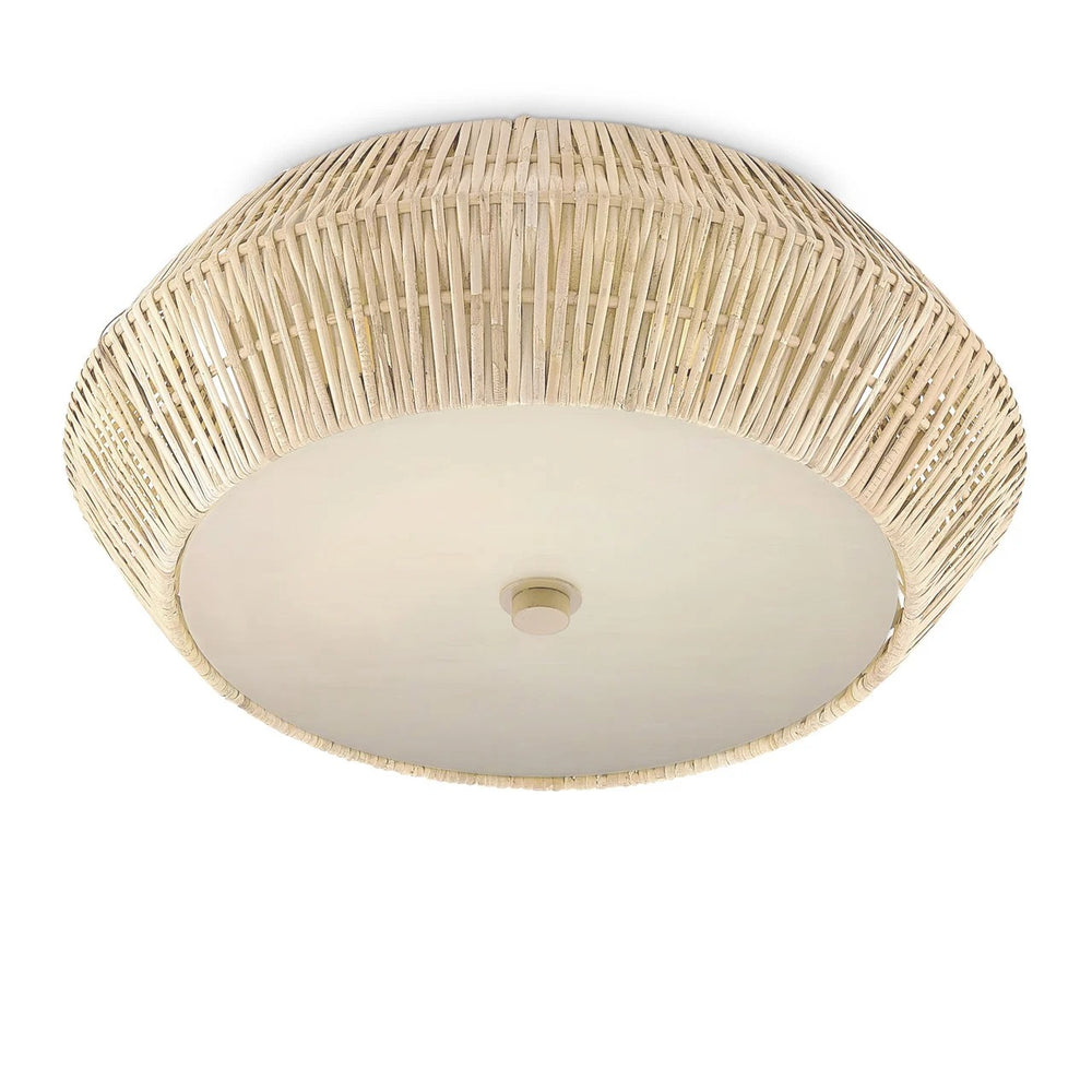 
                      
                        Antibes White Flush Mount
                      
                    