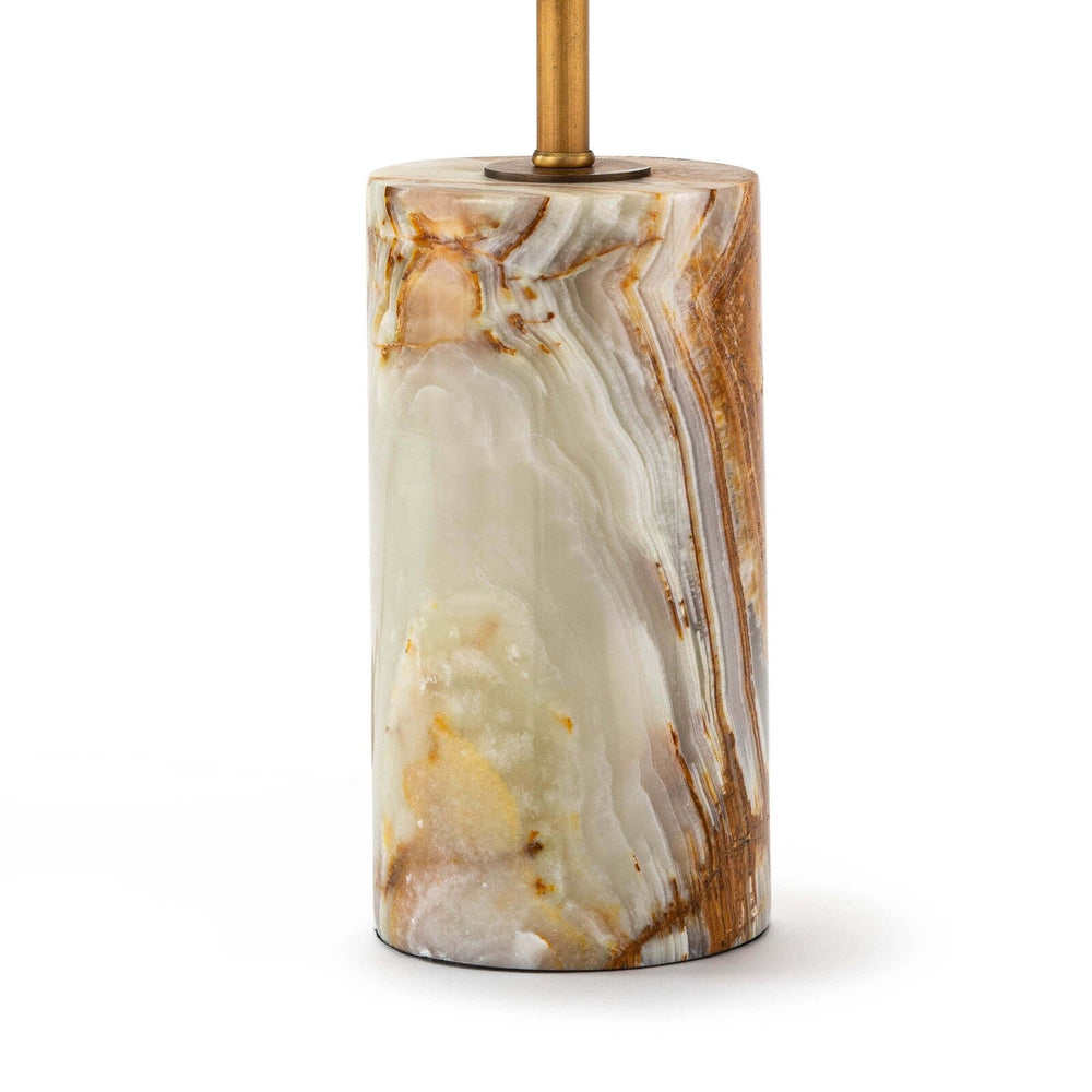 
                      
                        Jade and Brass Mini Cylinder Lamp
                      
                    