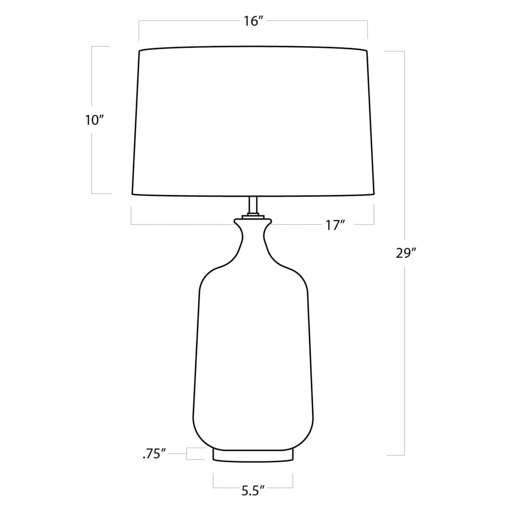 
                      
                        Glace Ceramic Table Lamp.
                      
                    