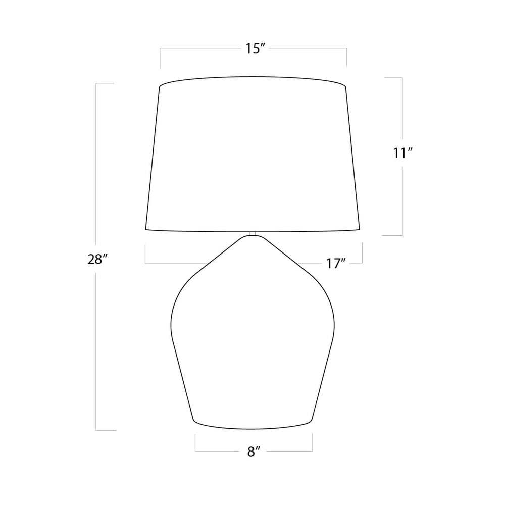 
                      
                        Georgian Table Lamp (Black).
                      
                    