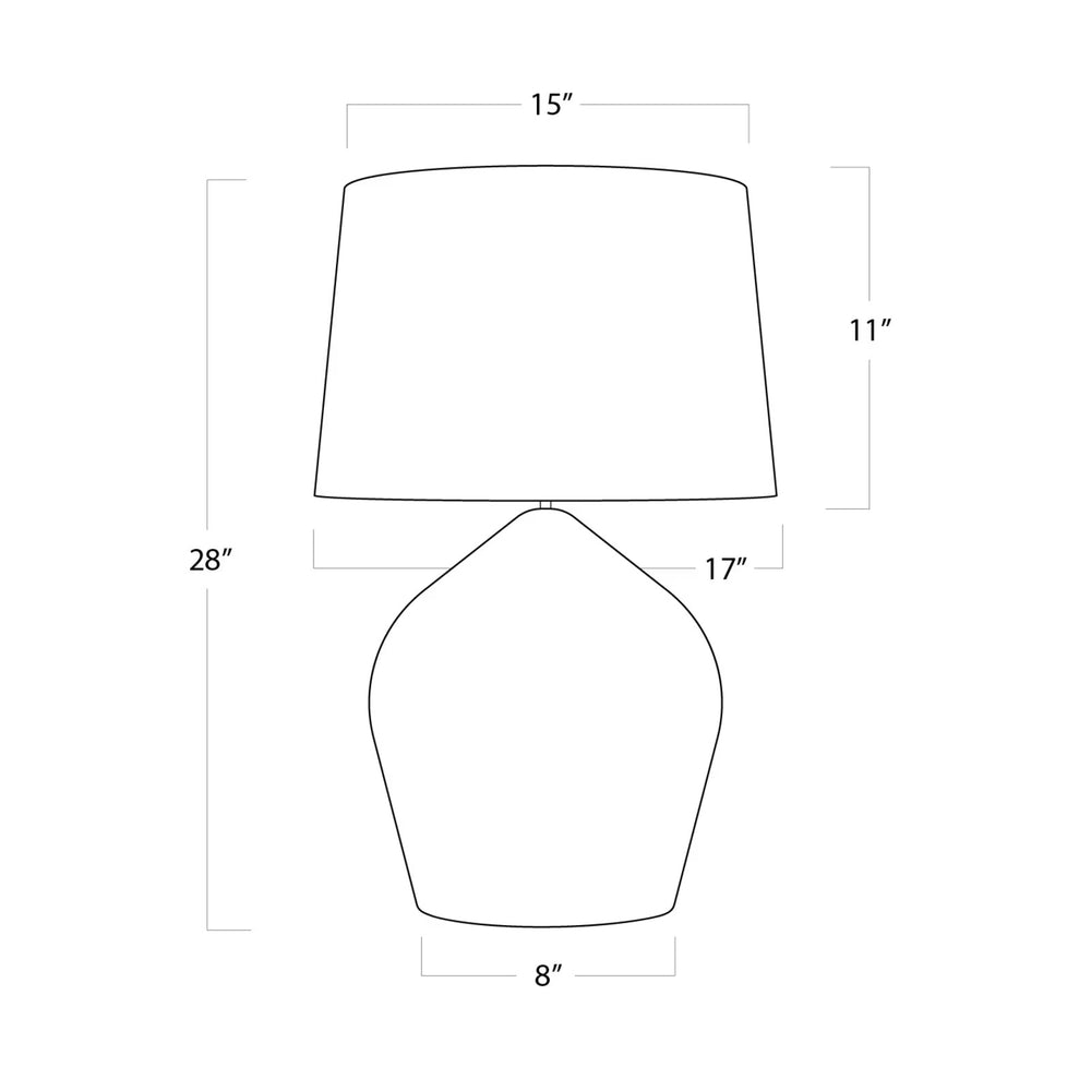 
                      
                        Georgian Table Lamp (Natural).
                      
                    