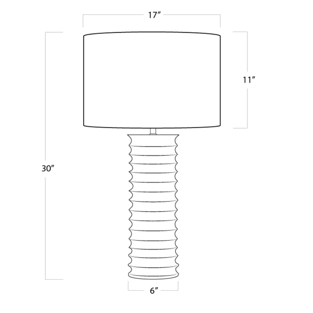 
                      
                        Nabu Metal Column Table Lamp (White)
                      
                    