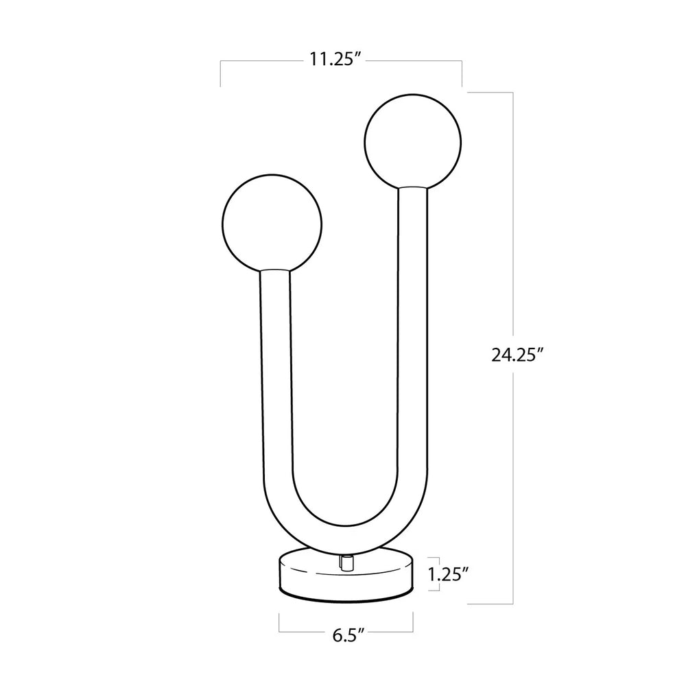 
                      
                        Happy Table Lamp (Natural Brass)
                      
                    