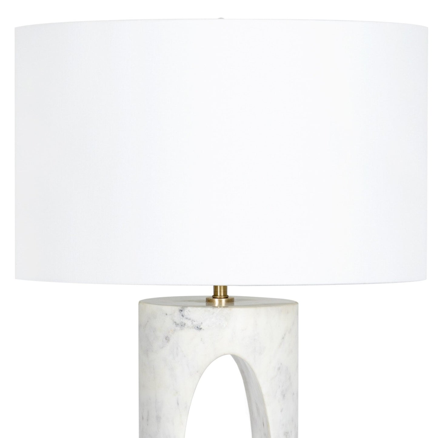 Portia Marble Table Lamp (White)
