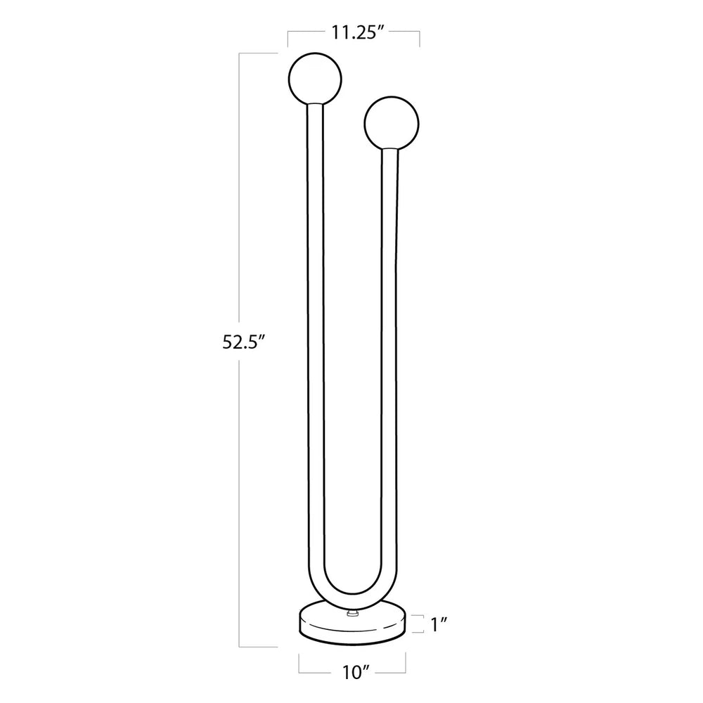 
                      
                        Happy Floor Lamp (Polished Nickel)
                      
                    