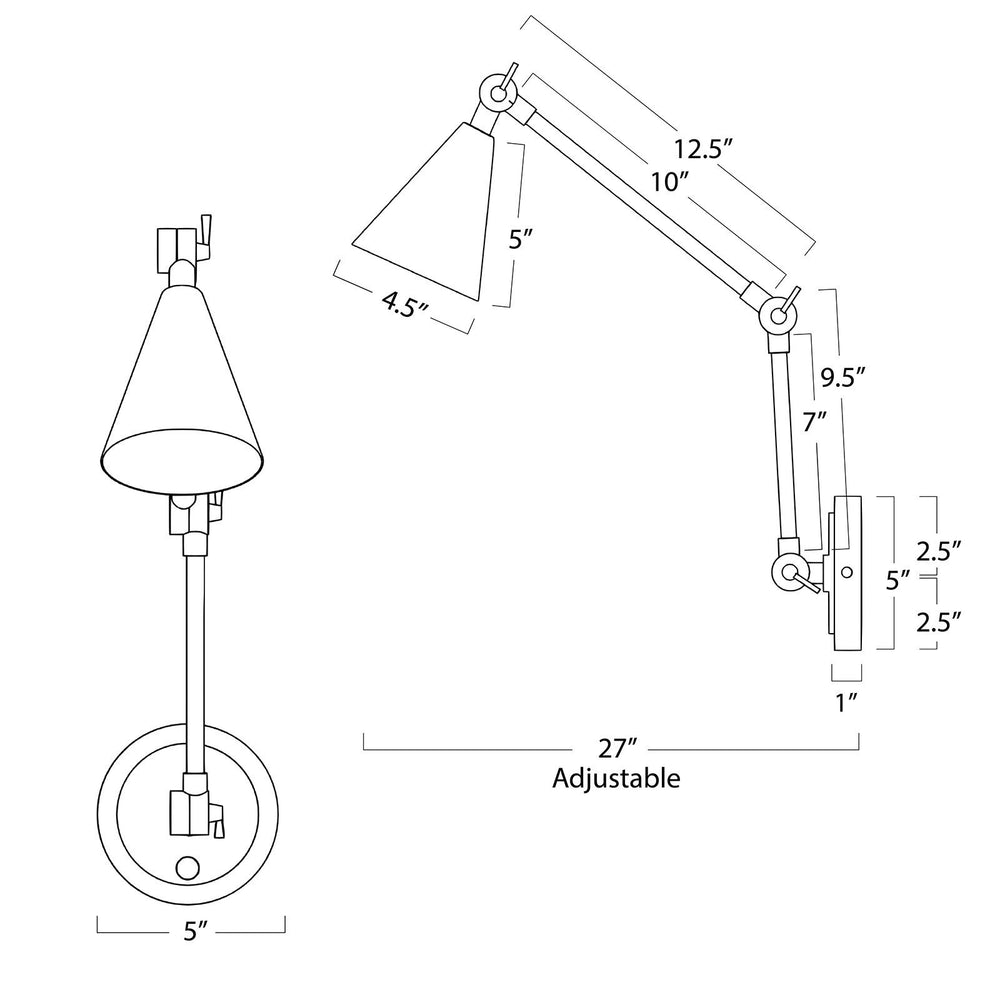 
                      
                        Sal Task Sconce (Oil Rubbed Bronze)
                      
                    