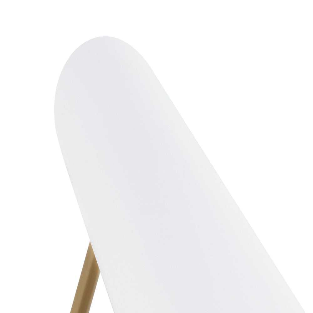 
                      
                        Vest Single Arm Sconce (White and Natural Brass)
                      
                    