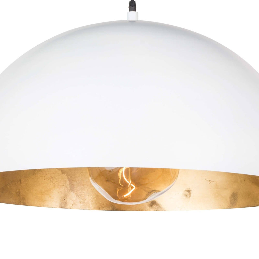 
                      
                        Sigmund Pendant Large (White and Gold)
                      
                    