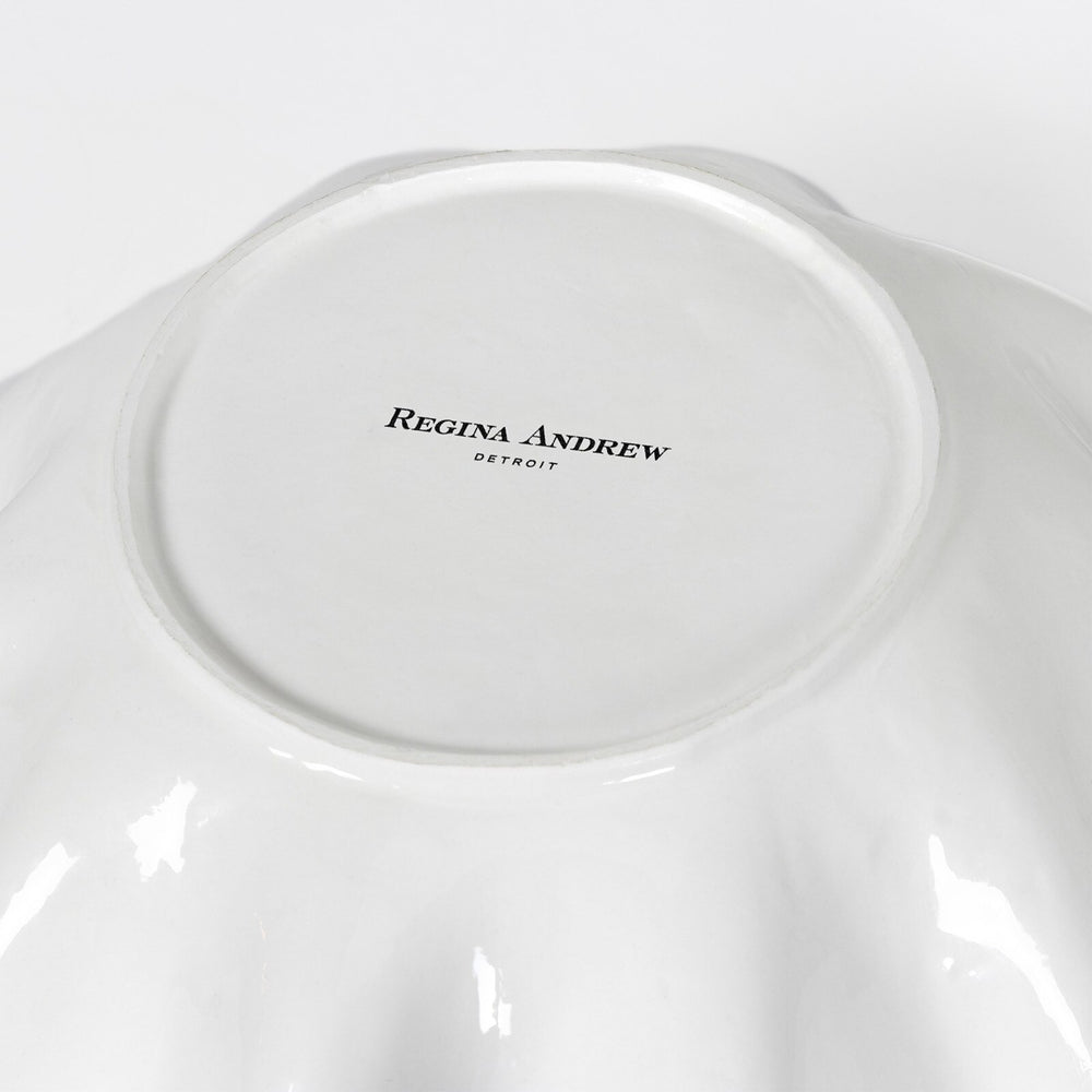 
                      
                        Ruffle Ceramic Bowl Medium.
                      
                    