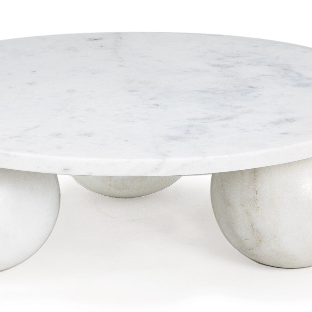
                      
                        Marlow Marble Plate Small (White).
                      
                    