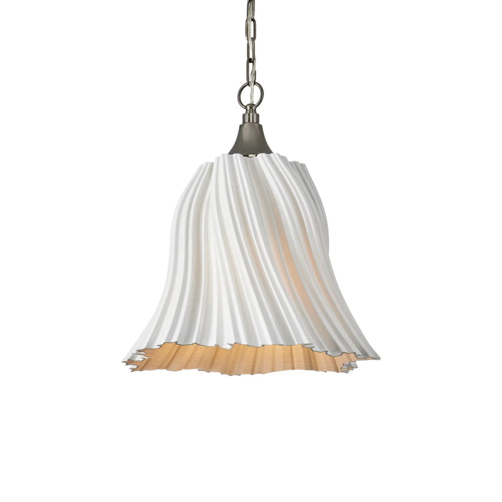 Twirl White Pendant