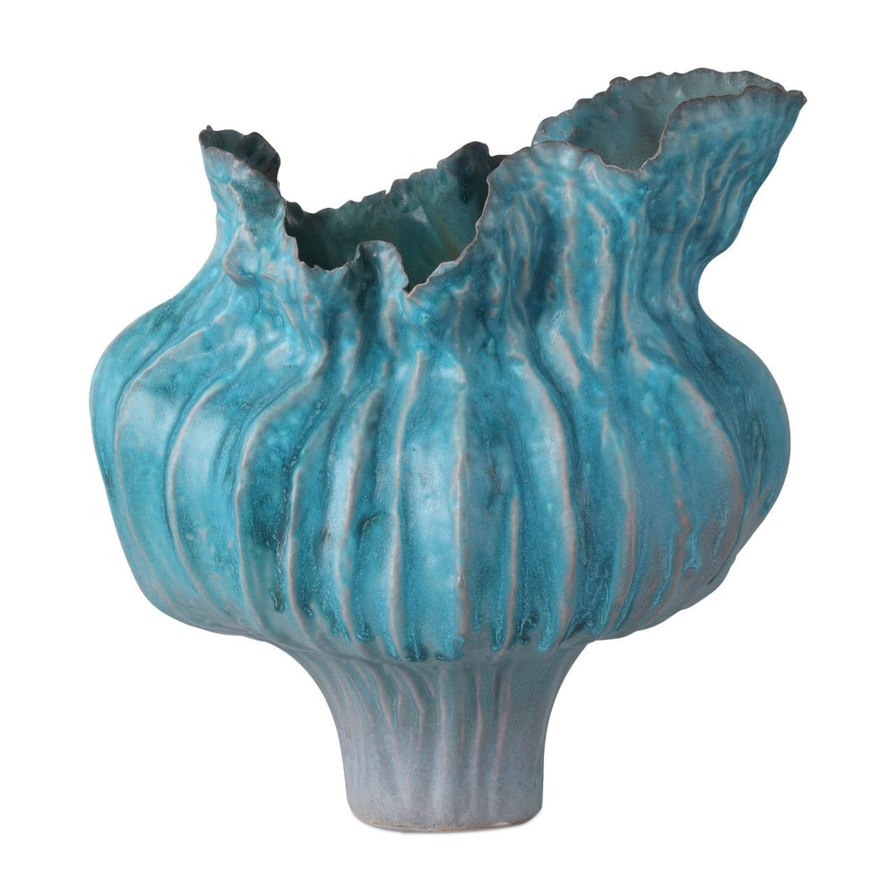 Flying Silk Blue Vase