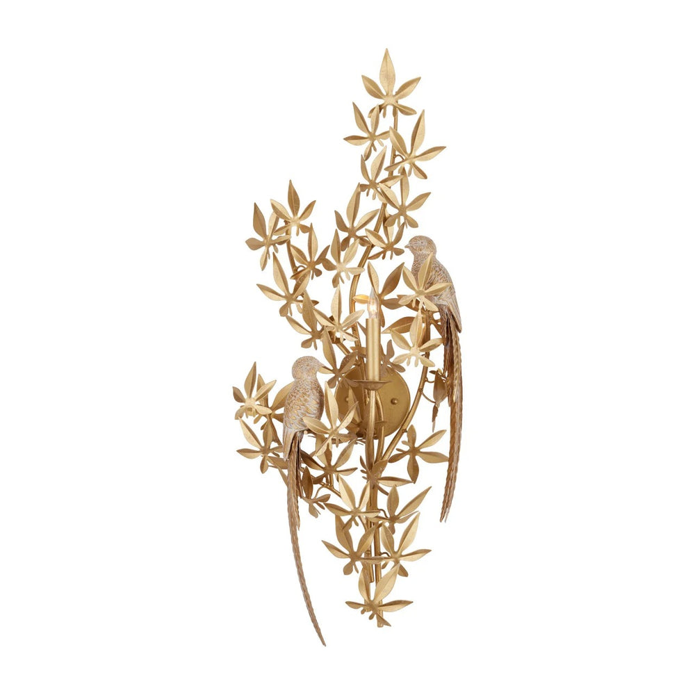 
                      
                        Aviary Gold Wall Sconce, Right
                      
                    