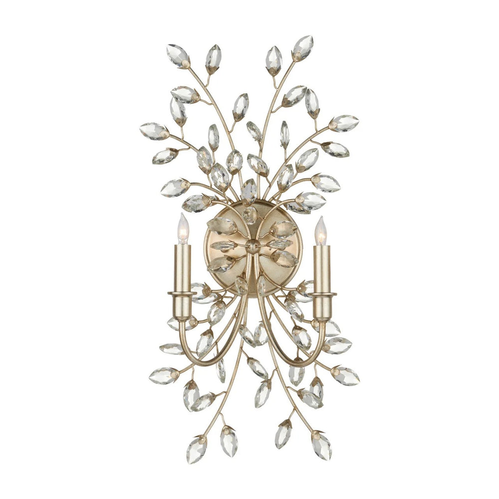 
                      
                        Forget-Me-Not Silver Wall Sconce
                      
                    