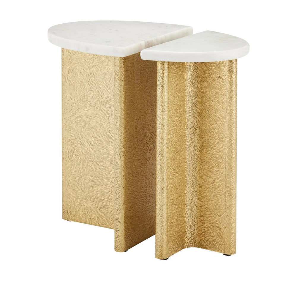 Doublet Marble Accent Table Set of 2