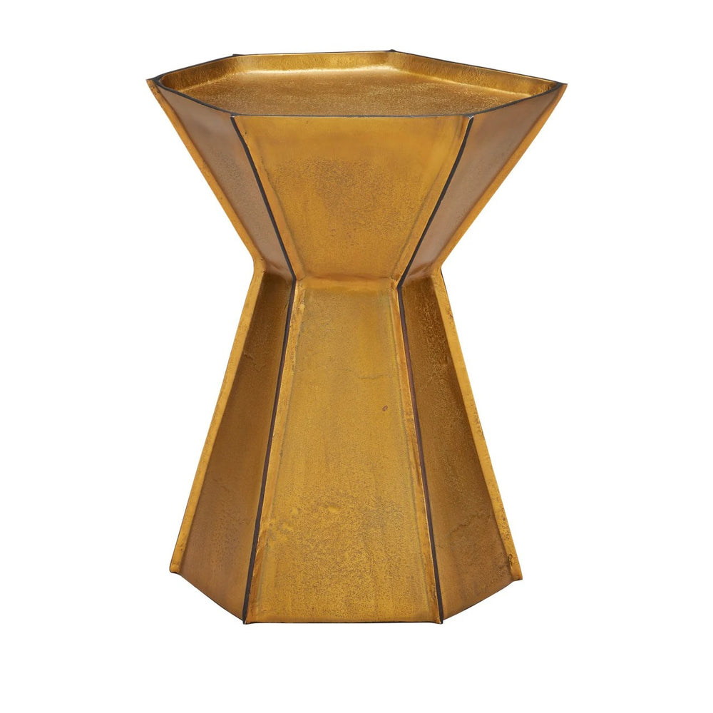 Merola Gold Accent Table