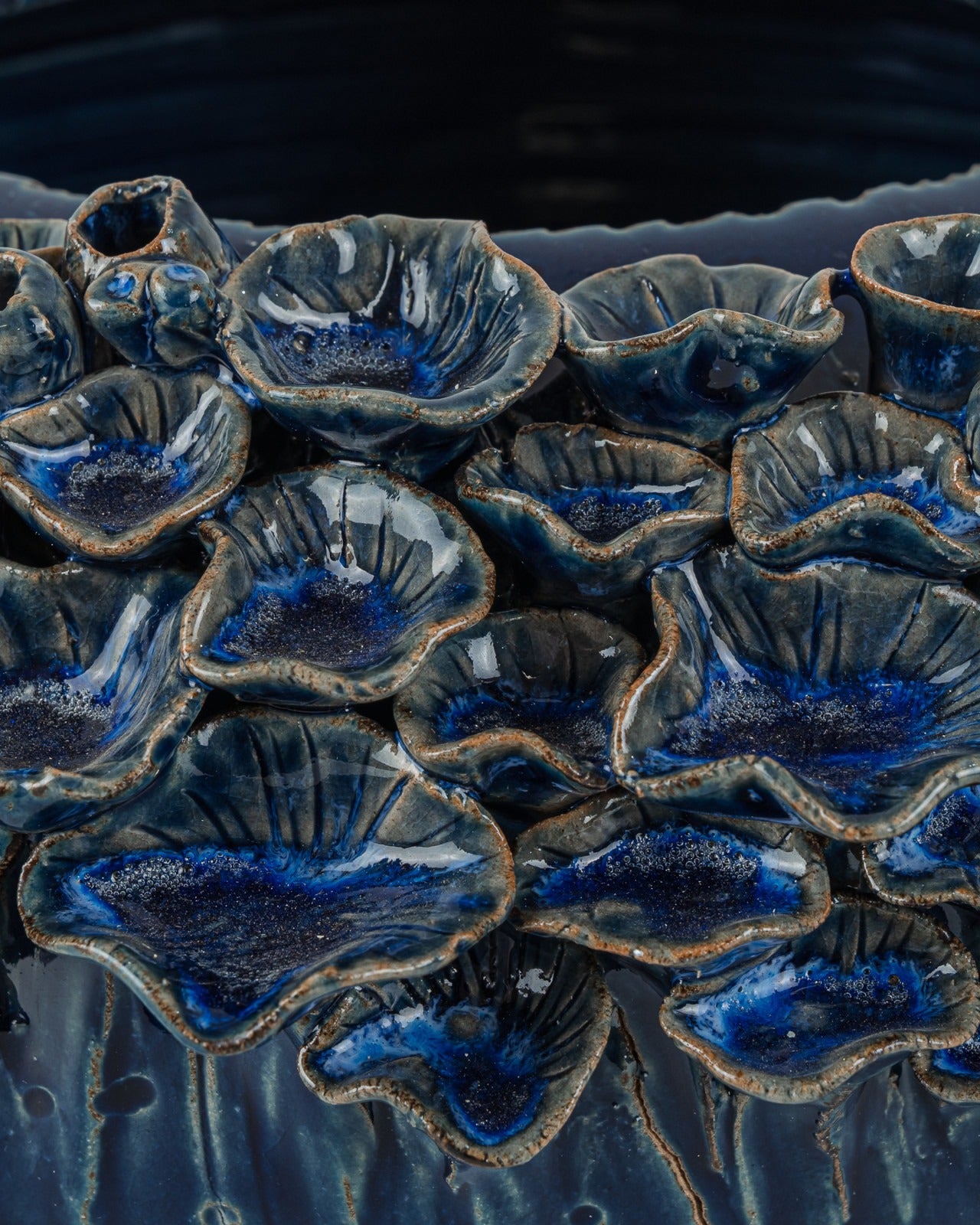 Sunken Blue Bowl
