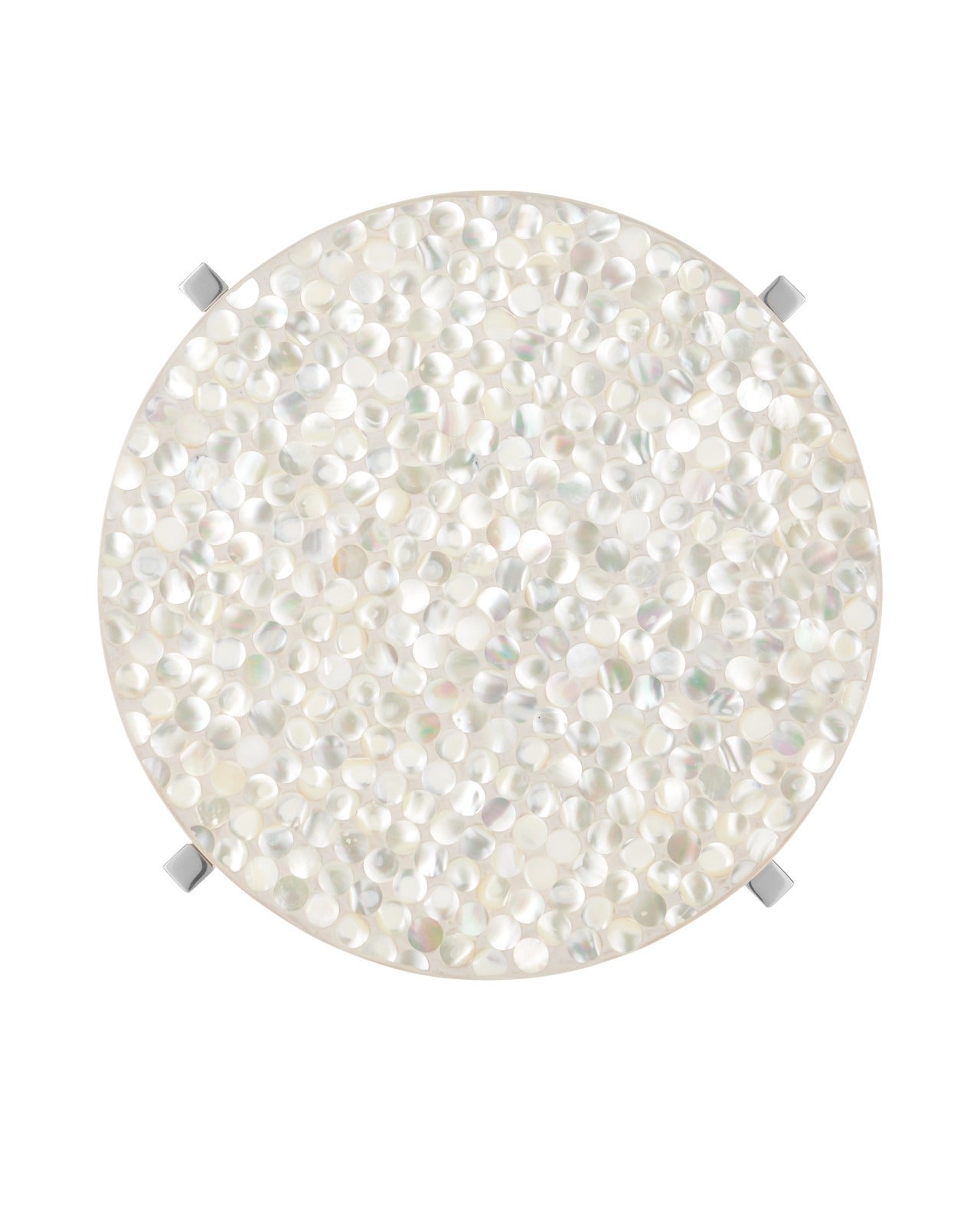 Gerri Dot Mother of Pearl Drinks Table - Thumbnail 5