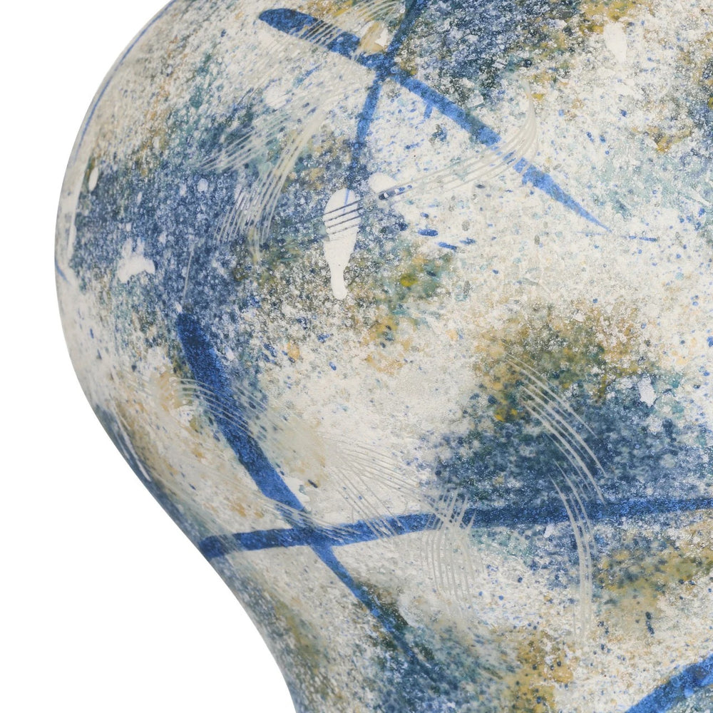 
                      
                        Jackson Blue & White Vase
                      
                    