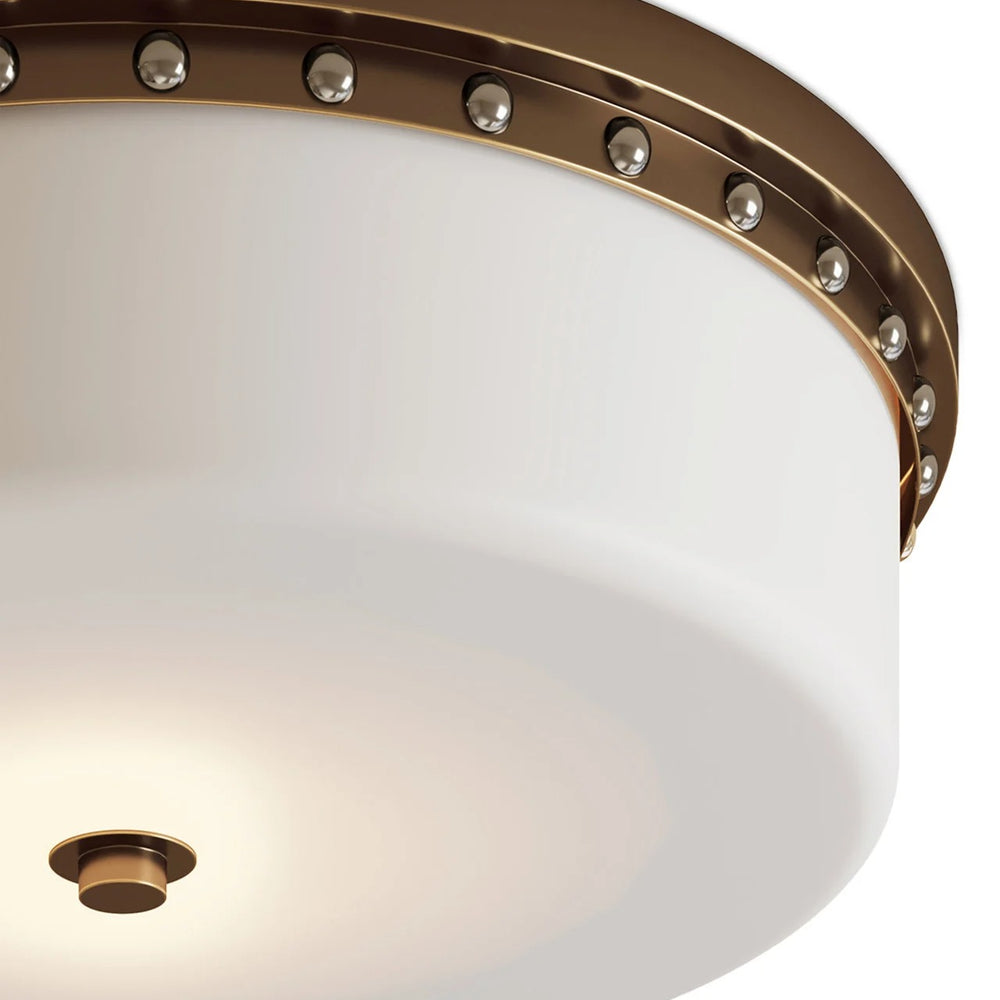 Barnabe Brass Flush Mount