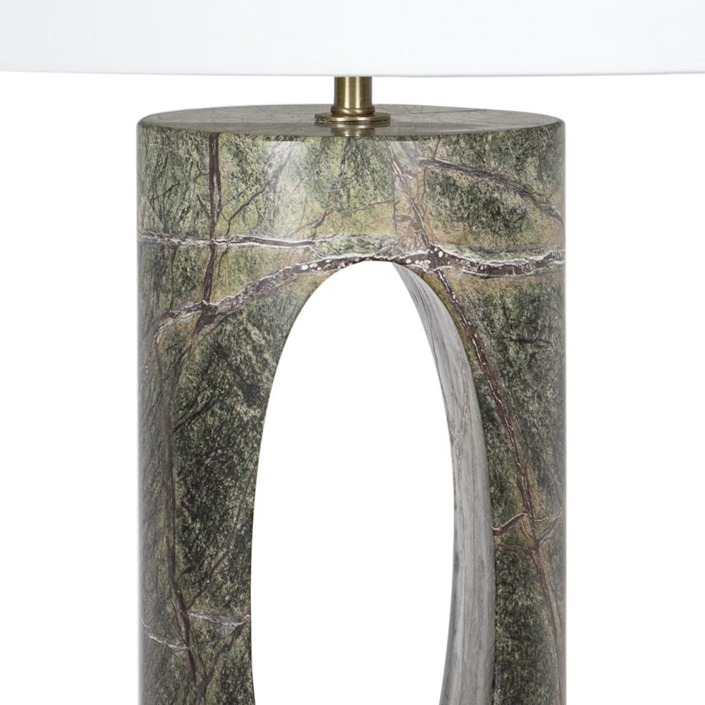 
                      
                        Portia Marble Table Lamp (Green)
                      
                    
