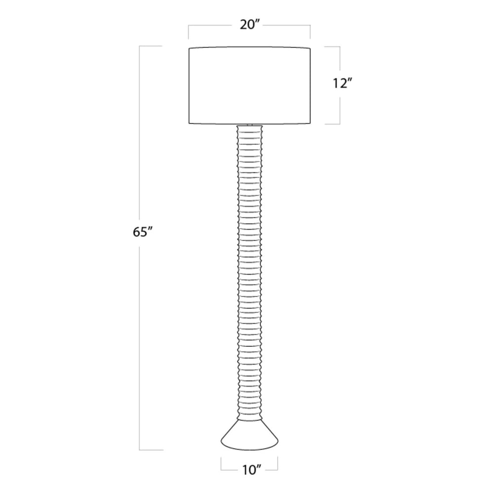 
                      
                        Nabu Metal Floor Lamp (White)
                      
                    