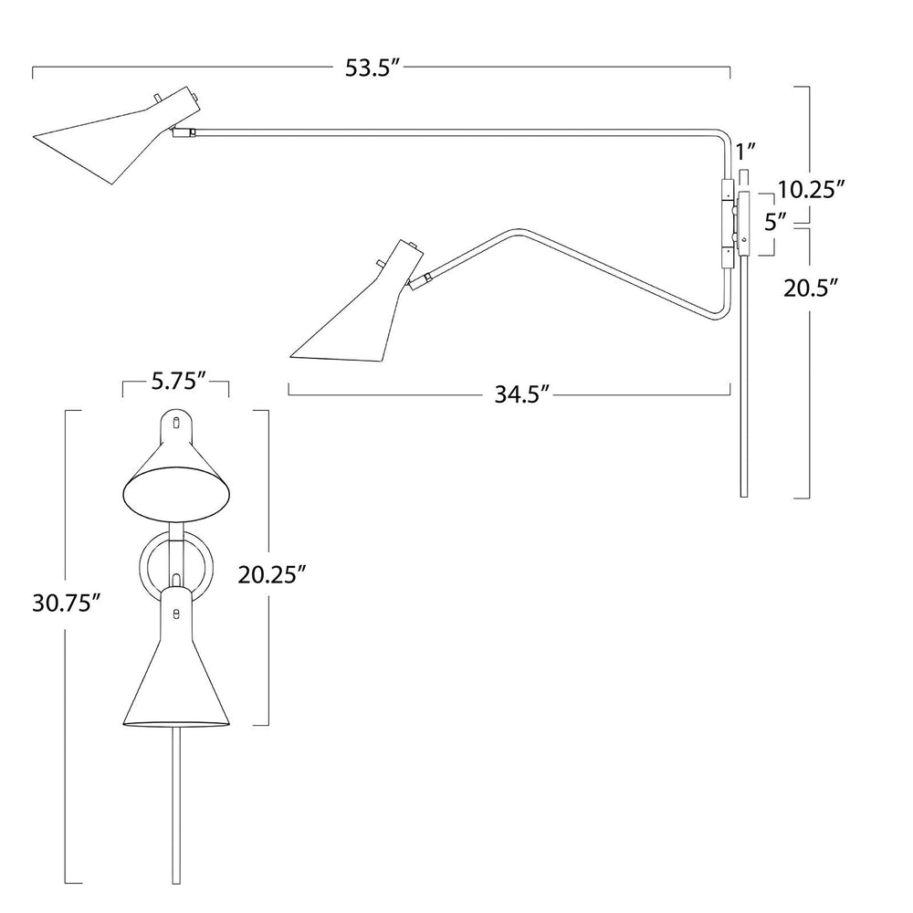 
                      
                        Spyder Sconce (White)
                      
                    