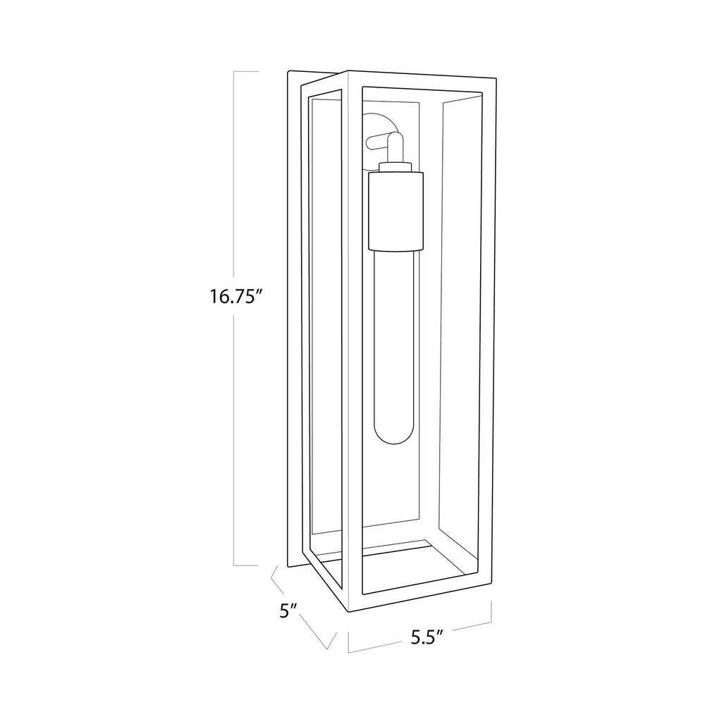 
                      
                        Sydney Outdoor Sconce (Black)
                      
                    