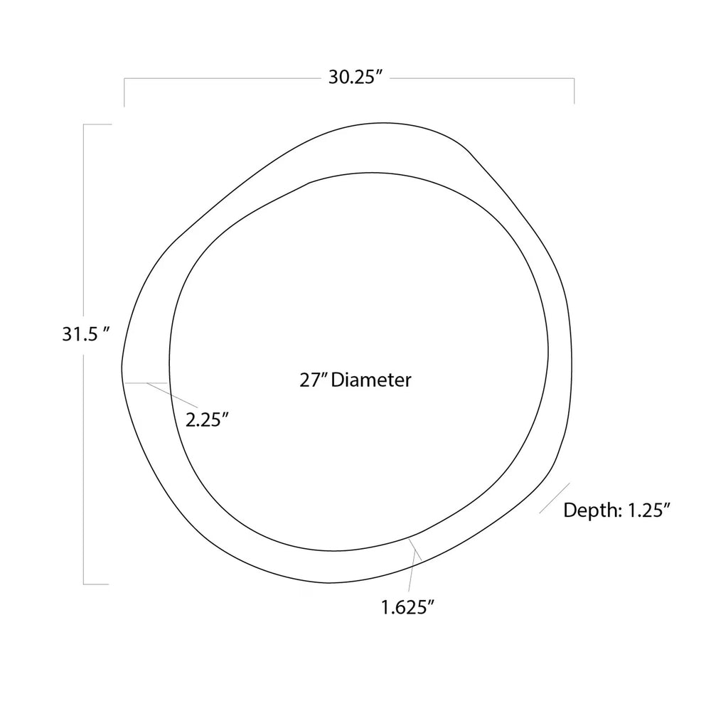 
                      
                        Ibiza Mirror (Antique Gold).
                      
                    