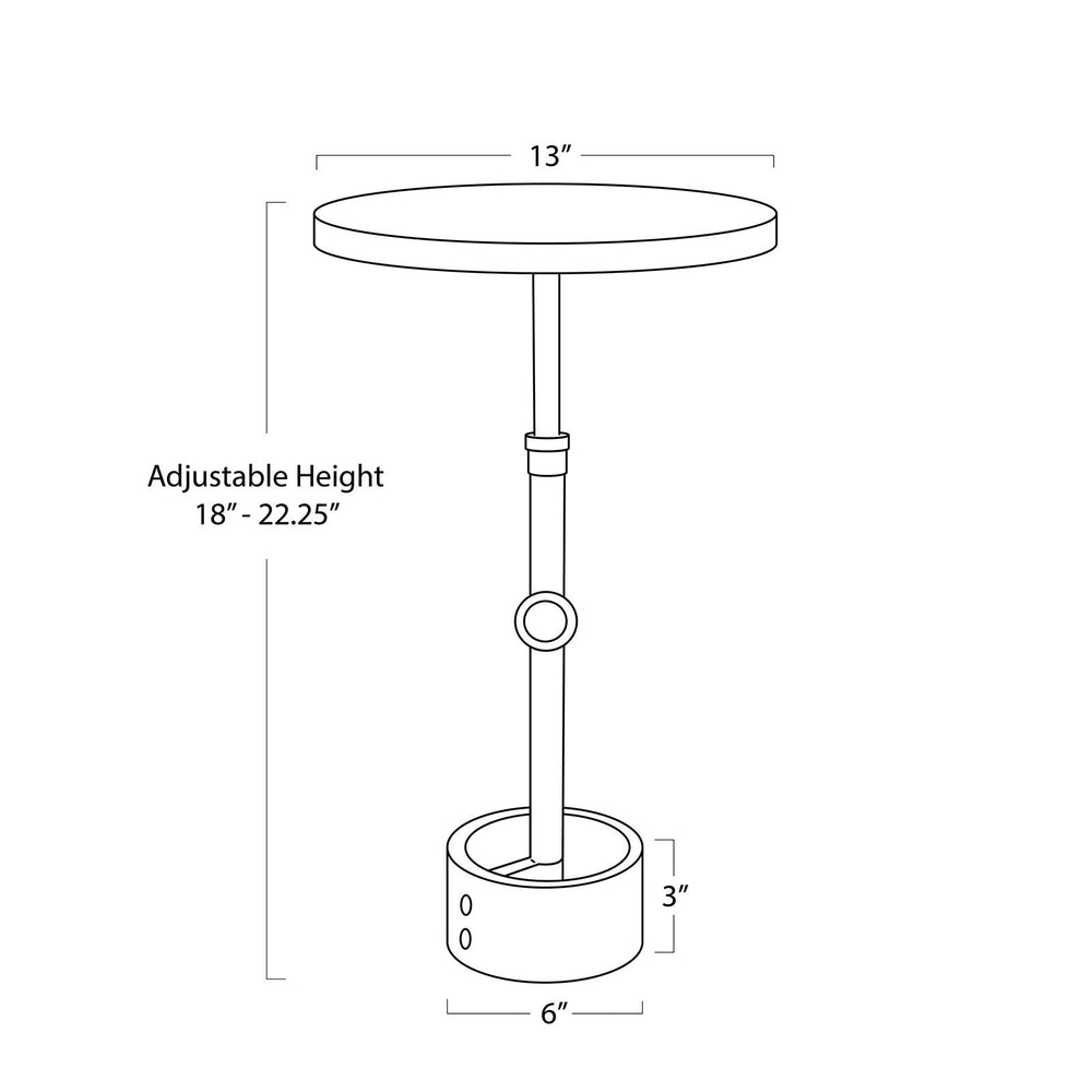 
                      
                        Myles Accent Table (Oil Rubbed Bronze)
                      
                    