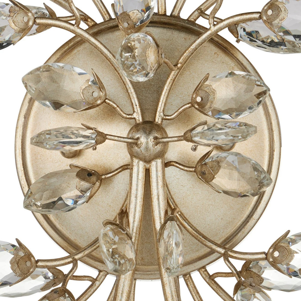 
                      
                        Forget-Me-Not Silver Wall Sconce
                      
                    
