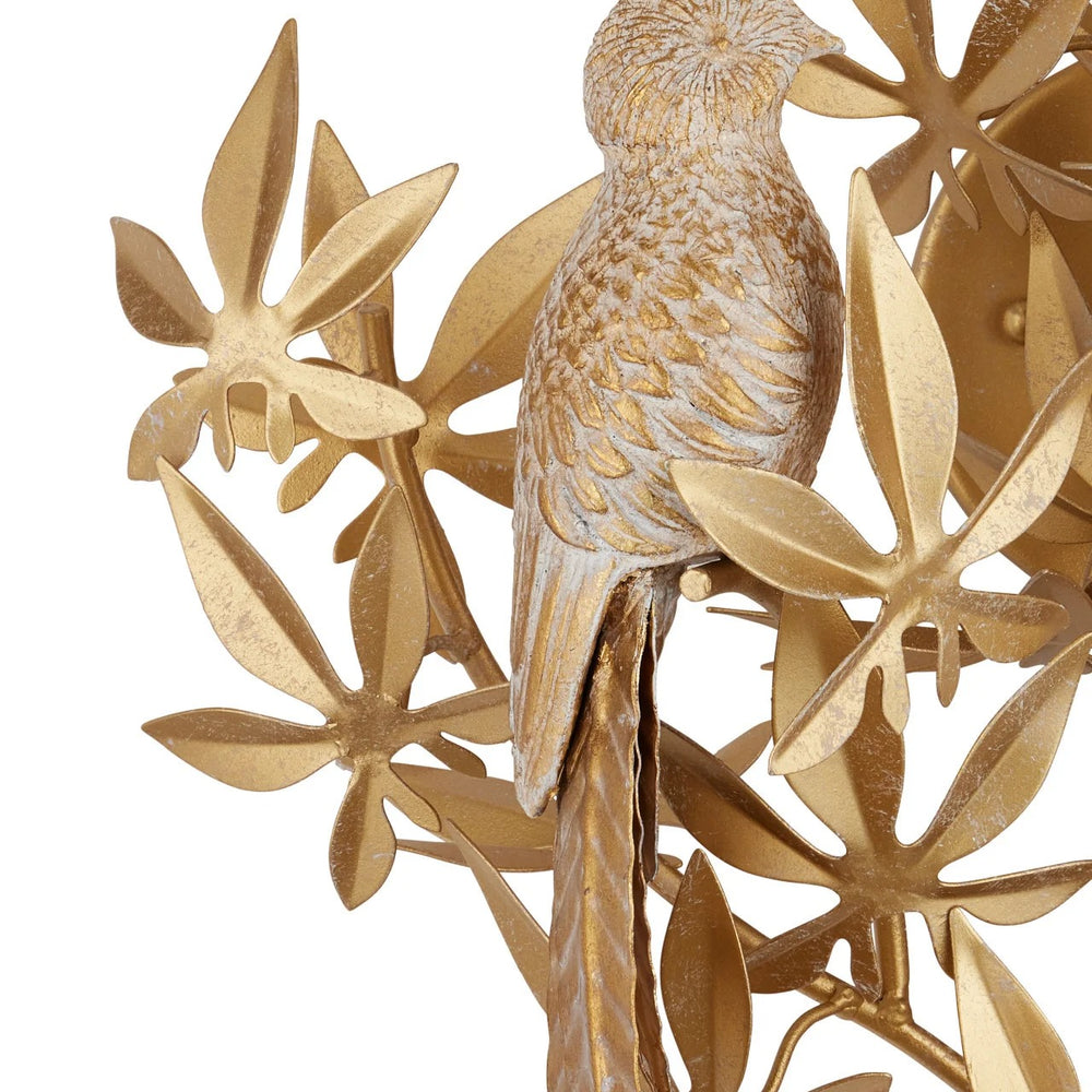 
                      
                        Aviary Gold Wall Sconce, Right
                      
                    