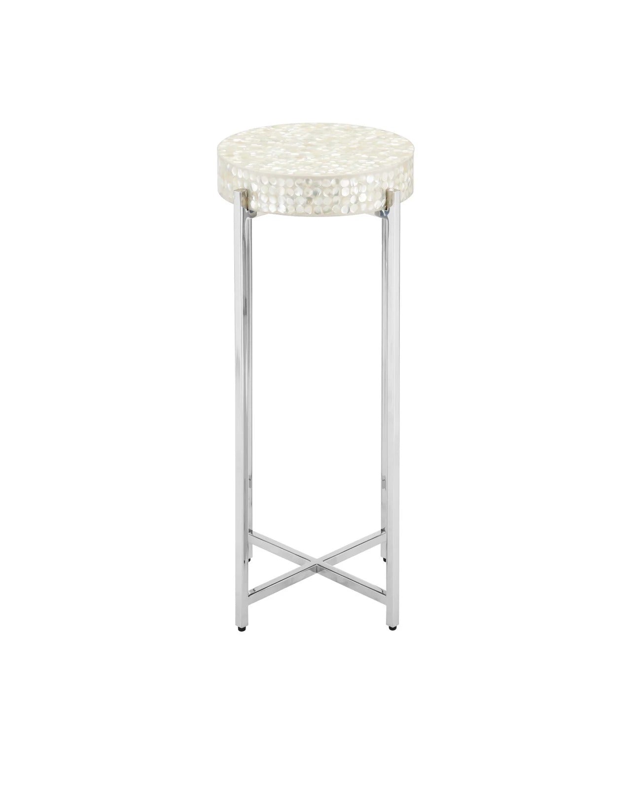 Gerri Dot Mother of Pearl Drinks Table - Thumbnail 2