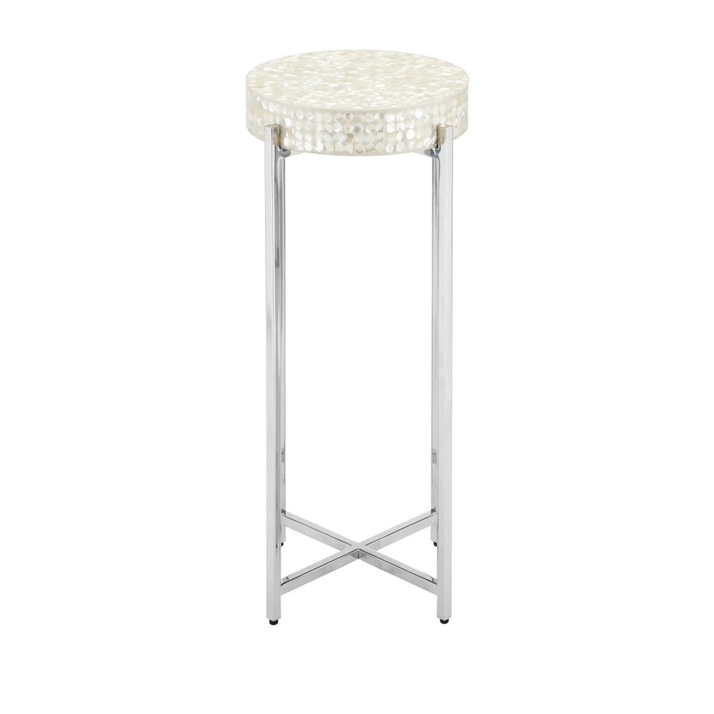 
                      
                        Gerri Dot Mother of Pearl Drinks Table
                      
                    